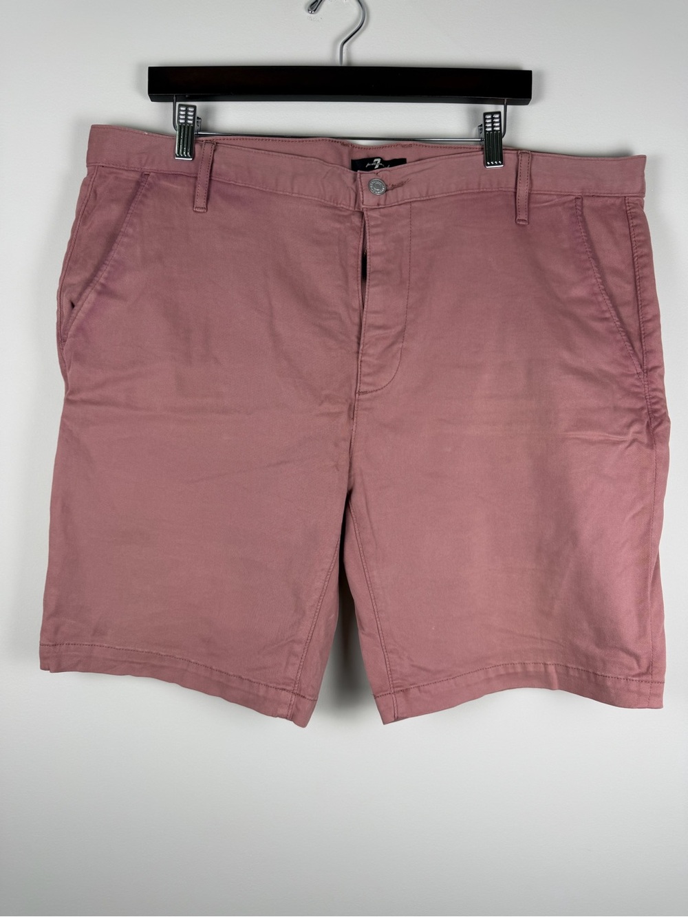 7 For All Mankind Chino Shorts Red